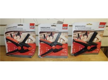 Bessey Varioclippix 4 INCH Variable Capacity Spring Clamp - 3 Total - NEW