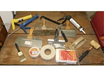 Assorted Lot Of Painter Supplies