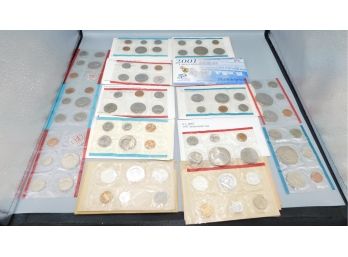 1960 - 1970 Uncirculated US Mint Coin Sets - 10 Sets Total