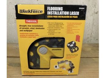 Work-force Flooring Installation Laser - NEW In Box THD333L