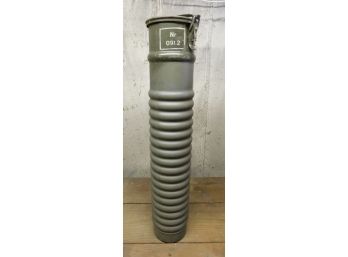 Vintage Military Grade Storage Cylinder
