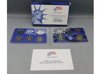 2006 United States Mint Proof Set With Box