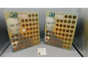 American Historic Society - 50 Years Of Lincoln Cents - Assorted Pennies