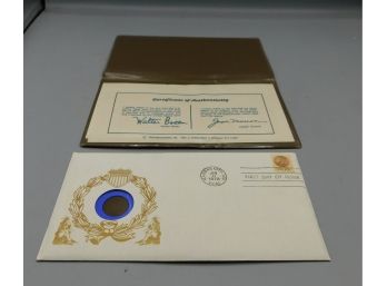 Commemorative First Day Issue Of The Experimental 13 Cent Indian Head Cent Stamp