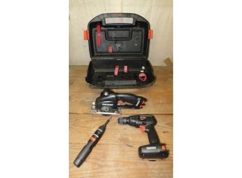 Craftsman Tool Set With Carry Case - Battery And Charger Not Included