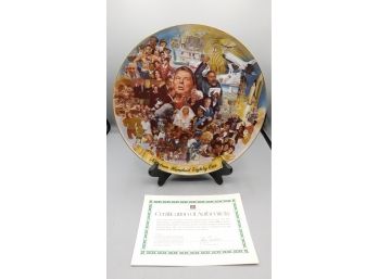 Fairmont China Ghent Collection 1981 Commemorative Memory Plate