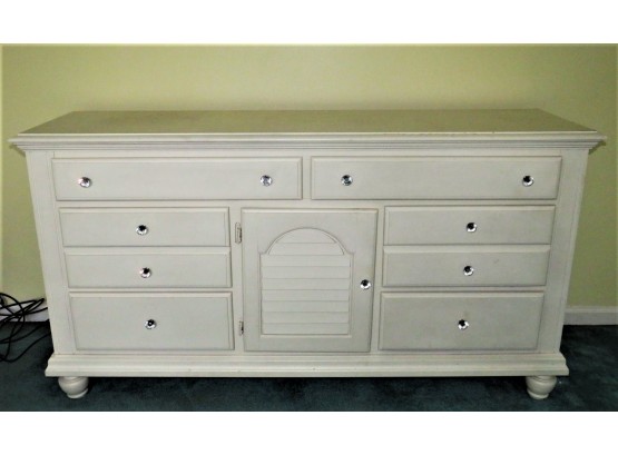 Florida Furniture Industries Dresser - White Wood Dresser