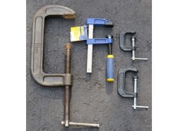 Metal Clamps - Assorted Set Of 4
