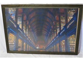 Trinity College Library Dublin Ireland Framed Wall Decor