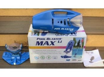 Pool Blaster Max Li HD Cordless Vacuum With Original Box