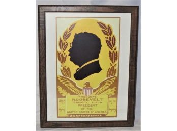 Theodore Roosevelt Twenty-fifth President Of The United States Of America Framed Decor