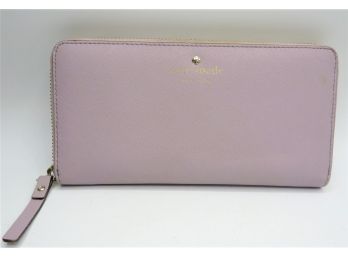Kate Spade Lavender Zippered Wallet
