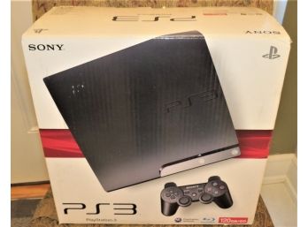 Sony PS3 Playstation  3 Slim Edition - In Original Box -controller Not Included