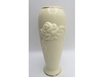 Lenox Rose Blossom Bud Vase 24K Gold