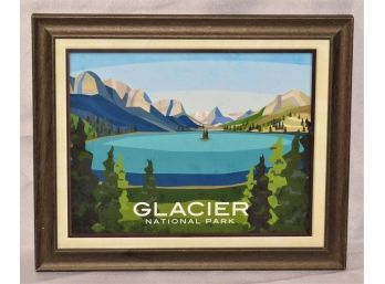 Glacier National Park Framed Decor