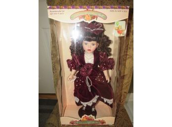 Brass Key Victorian Collection Limited Edition Genuine Porcelain Doll By Melissa Jane - New In Box