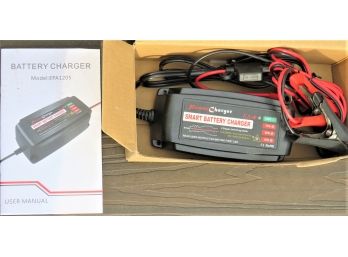 Power Charger Smart Battery Charger With User Manual