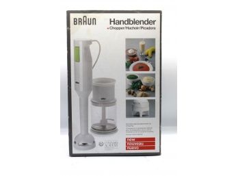 Braun MR 370 Hand Blender W/ Chopping Disk