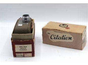 DeJur Amsco Corp. The Citation 234793 8mm Film Camera