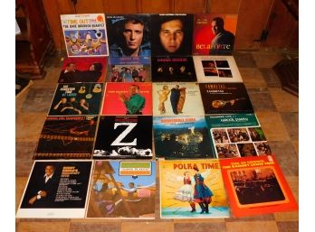 Lot Of 20 Assorted Vinyl Records