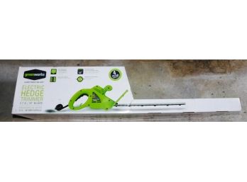 Greenworks - Electric Hedge Trimmer - 18' Blade - New