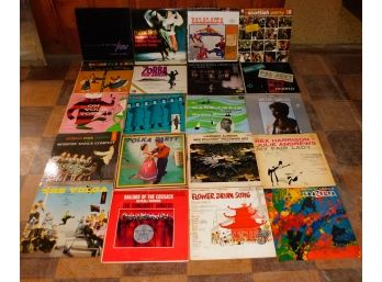 Assorted Vinyl Records -