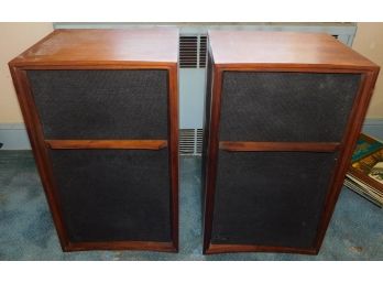 Wharfedale  Vintage Speakers Model # W60 D Achromatic Systems Serial# D18546 Pair