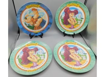 Disney's Hercules Plate Set - Set Of Four