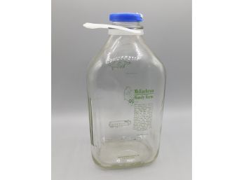 Battenkill Valley Vintage Glass Milk Bottle