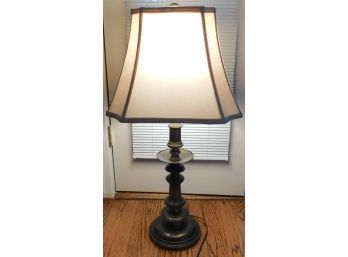 Vintage Table Lamp W/ Metal Base & Shade