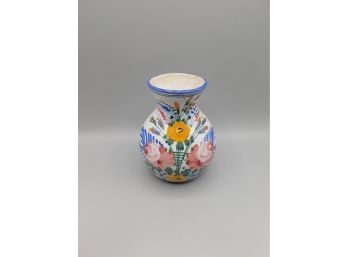 Hand Painted Vase Made In Italy