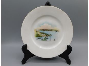 Shelley China 'Hamilton And Red Hole, Bermuda' Decorative Plate