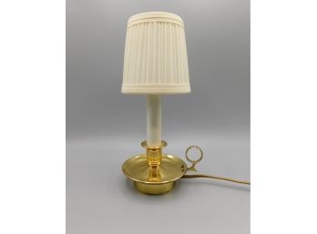 Candlestick Style Accent Lamp W/ Shad