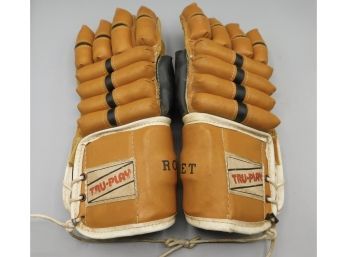Vintage Tru Play Rocket HG8 Hockey Gloves