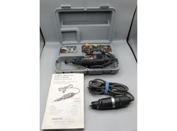 Dremel Moto-tool Model 260 With Type 5 Variable Speed Dremel Model 395 - Case And Accessories Included