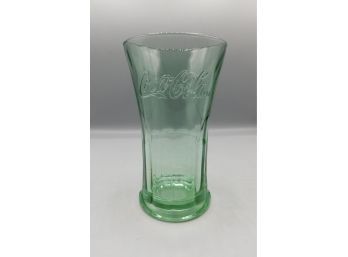 Vintage Glass Coca Cola Cup