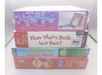 Assorted Lot Of Sealed Childrens Games - 4 Total