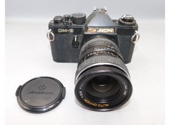 Chinon CM-3 Film Camera With Auto Chinon 35mm Lens