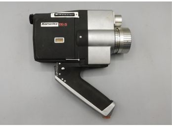 Korvette YK-5 Super 8 Database Film Camera With Cinetor Reflex Zoom Lens