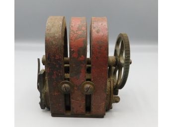 Vintage Mini Cast Iron Educational Generator