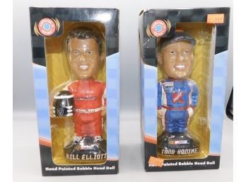 Collectible Nascar Bobble Heads - Set Of Two SEALED