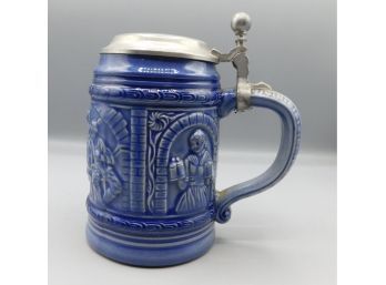 Ceramic Mug With Pewter Lid