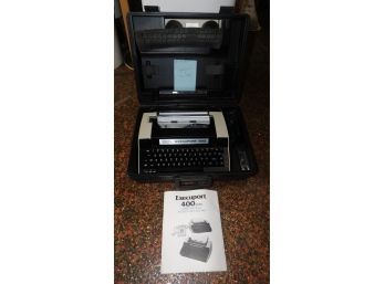 Execuport 400 Series Electric Typewriter With Case