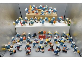 Collectible 1970s/1980s Smurf Collection - Assorted Lot