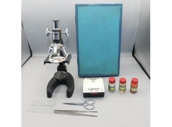Creative Science Microscope 100-300k With Accessories