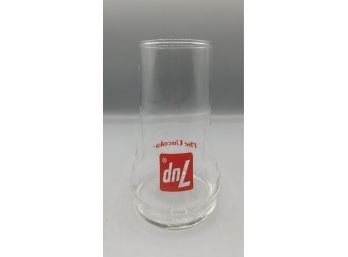 The Uncola Upside Down 7 Up Symbol Collector's Glass
