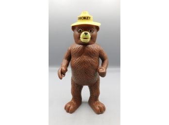 Retro R. Dakin Company Plastic Smokey The Bear Toy Figurine