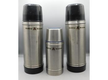 Academy Broadway Lot Of Thermos - 3 Total