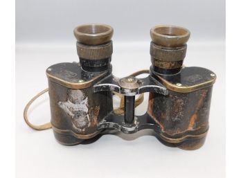 Vintage Eleitz Wetzlar Metal Binoculars - 6 X 30 #184045