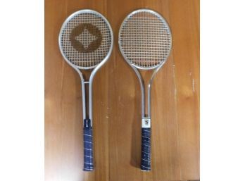 Vintage Spalding Tennis Rackets - Set Of 2